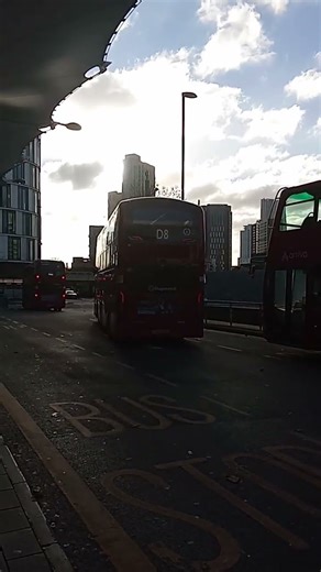 D8 bus route at Stratford station
