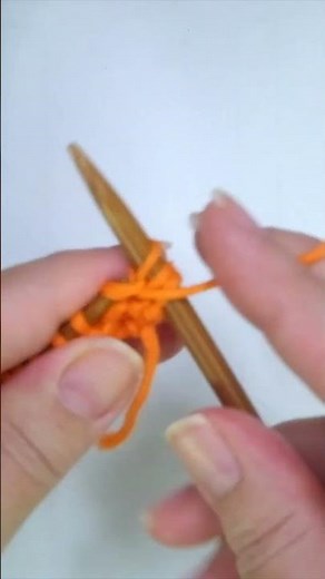 Super Easy Two-Row Repeat Knit Stitch Pattern (reversible) #shorts #sowoolly #knitting #pattern