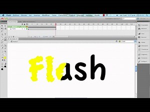 Texto simulando la escritura - Tutoriales de Flash