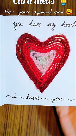 diy ideas on Instagram: "DIY easy and handmade paper Card 💕💝 with a SECRET MESSAGE 💕 for your special one 🥰 #reels #handmade #suprise #cardmakingideas #valentinesday Looking for a unique and creative way to express your love this Valentine's Day? Surprise your loved one with a secret message Valentine's Day card! In this video, we'll show you how to create a heartfelt and personalized card that will make your special someone feel loved and appreciated. From romantic messages to inside jokes,