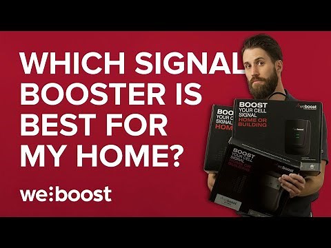 Which cell phone signal booster is best for my home? | weBoost