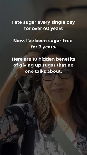 I ate sugar every day for over 30 years… and it controlled my body, my brain, and my emotions. Now, after 6 years sugar-free, here are 10 hidden benefits of letting it go that no one talks about: No more constant food noise in my head 🍫🚫 Cravings faded instead of ruling my day Brain fog lifted — my mind is finally clear Headaches disappeared Joints and body pain eased Energy is steady (no more sugar highs and crashes) My sleep became deeper and more restorative Confidence grew as the shame cyc