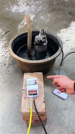 Remote Control Water Pump Switch Controller #ideas #shorts #remotecontrol #waterpump