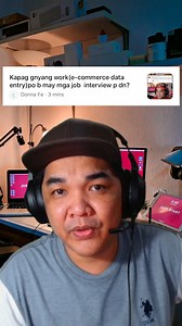 May Job Interview Po Ba Sa eCommerce Data Entry? #wfh #onlinejobs #freelance | Online Jobs Philippines