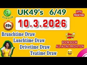 uk49 lotto I uk49 lucky number I uk49 lunchtime prediction I Brunchtime Draw I Drivetime I Teatime