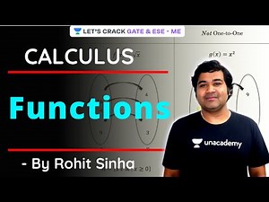 Functions | Calculus | Engineering Mathematics | GATE/ESE 2021 | Rohit Sinha