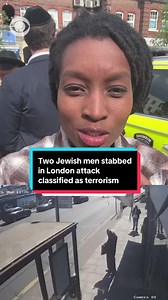 Two men were stabbed in the heavily Jewish neighborhood of Golders Green in North London, in what police are now treating as a terrorist incident, @Inaya Folarin Iman reports. A man in his 40s has been arrested on suspicion of attempted murder after allegedly attacking the victims and attempting to stab responding officers before being tasered at the scene. London's mayor said the