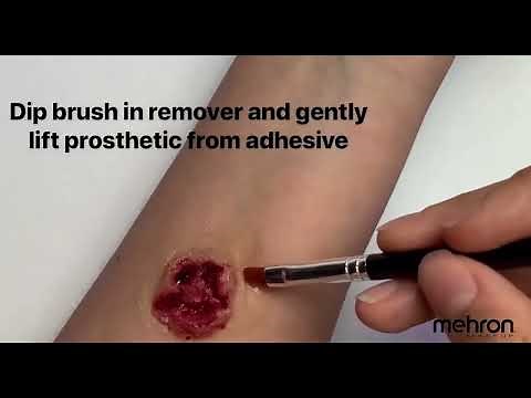 How To Use - Spirit Gum Adhesive and Remover by Mehron