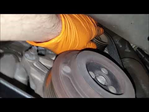 Nissan 3.5L Alternator Belt Replacement