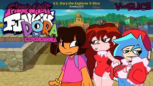 V.S. Dora the Explorer V-Slice Mod for Friday Night Funkin' | FNF Mods