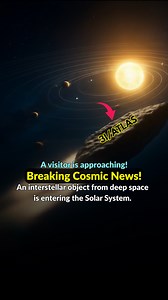 2M views · 31K reactions | Breaking Space News! We have a new interstellar Cosmic visitor in our solar system. NASA has officially confirmed the discovery of an interstellar object named 3I/ATLAS, originating from another star system, probably coming from the Center of our Galaxy Milky Way! #space #spacenews #breakingnews #interstellar #interstellarmovie #3i/atlas #astronomy #astrophysics #solarsystem #spacefacts #spaceexploration | Modern Sciencex | Facebook