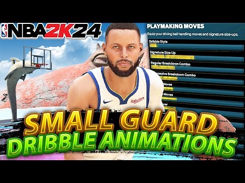 NBA 2K24 Best Build Dribble Moves / SIGS : Fastest Animations on 2K24 !
