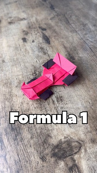 FORMULA 1 ORIGAMI TUTORIAL | HOW TO MAKE EPIC ORIGAMI FORMULA ONE STEP BY STEP | DIY RACING CAR