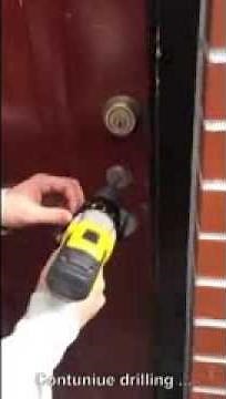How to open a lock under 5 mins by drilling out a cylinder