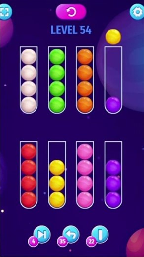 Color Sort Mania Levels 52 - 56 – Satisfying Puzzle Sorting Gameplay