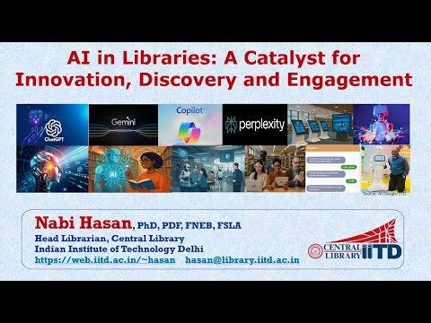 AI in Libraries: A Catalyst for Innovation, Discovery and Engagement