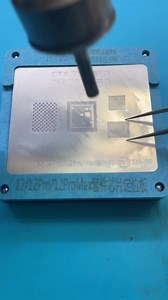 This is really great & saving time！ Swap board chips Reballing in one time！ Best stencil and best platform. | FIXST Maintenance College
