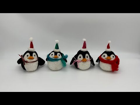 Needle Felt Penguin Tutorial