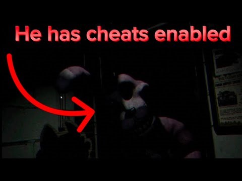 They gave Bonnie cheats in this game