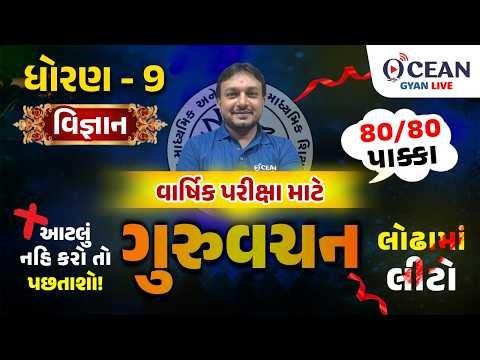 Std 9 Science Most IMP Paper varshik pariksha 🔥 Dhoran 9 Vigyan MOST IMP paper 🎯 Most Imp Paper 🚀