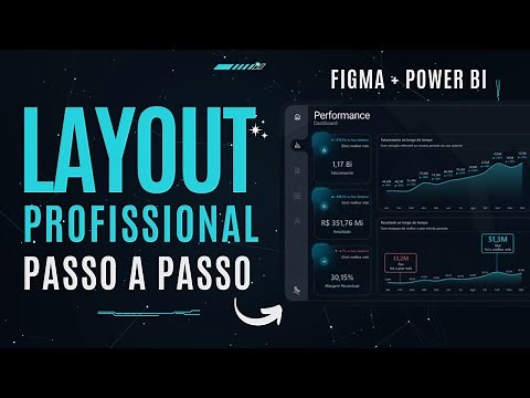 Como criar um Layout PROFISSIONAL para o seu Dashboard no Power BI com figma