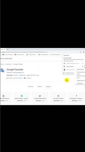 Quick Setup Tip for Google Translate Extension in Chrome