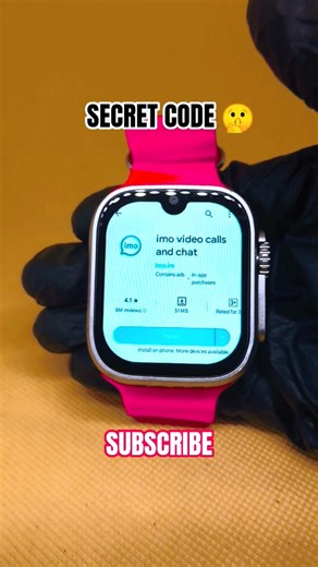 IMO IN 4G SMART WATCH 😱😱🤯🤯#secret #shorts #trending #smartwatch #drmobile