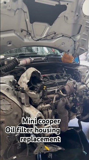 Mini cooper oil filter housing replacement