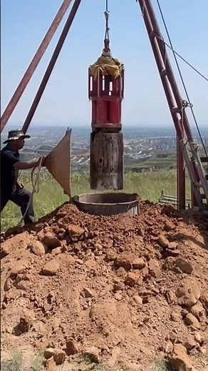 Deep Well Soil Extraction – Drilling & Sampling.