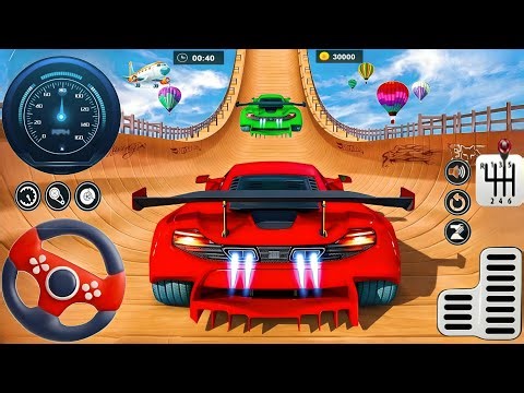 Mega Ramp GT Car Racing Simulator - ImpossibleStunt Car Racing 3D - Android Gameplay