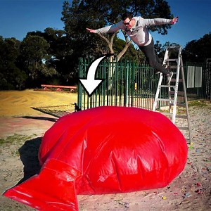630K views · 622 shares | ZORB BALL Vs. GIANT WHOOPEE CUSHION from 45m! | How Ridiculous | Facebook