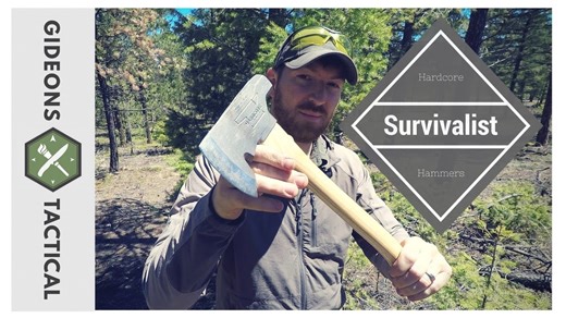 Hardcore Hammers Survivalist hatchet do more in the outdoors