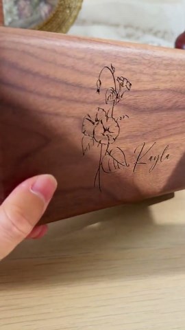 Personalized Engraved Jewelry Travel Box, Wooden Jewelry Box, Bridesmaid Gifts, Gift for Wife, Gift for Bridal Party, Birthday Gift - Etsy