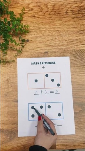 Domino Addition Math Worksheets for Kids 🎲 Printable Counting Activities PDF