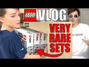 I HAD TO Buy These LEGO Star Wars Sets! Happiest Day of Corey's life? | MandRproductions LEGO Vlog!