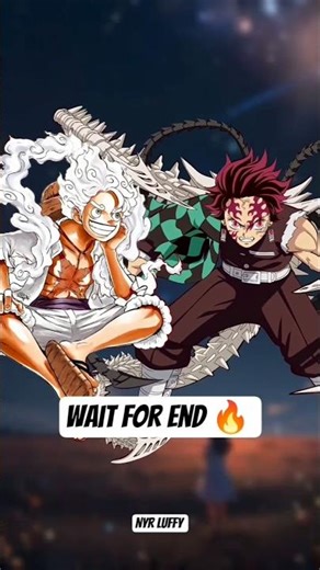 luffy vs tanjiro #OnePiece #demonslayer #luffyvstanjiro