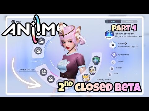 ✨LEVELING MY RV AND STUDENT GRADE 3!✨ANIIMO 2ND CLOSED BETA GAMEPLAY