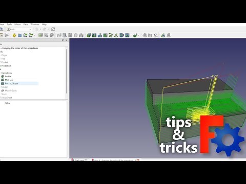 Change CNC Operation Order for Better Toolpaths – FreeCAD CAM Tip 8 (Workflow Trick)