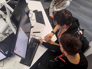 College students take part in national computer 'hackathon' challenge