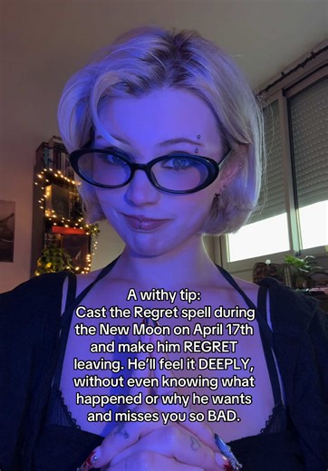 New Moon Regret Spell: Make Him Miss You Deeply