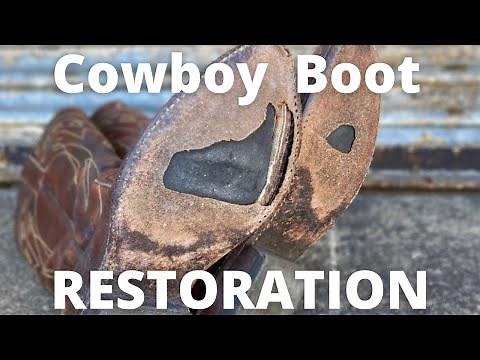 Cowboy Boot Restoration | Frye Boots Get a Makeover
