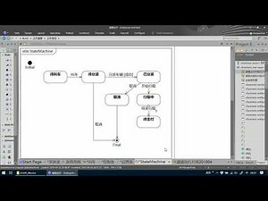 迪迪出行-网约车系统-分析状态机图-UMLChina建模示范视频EA006
