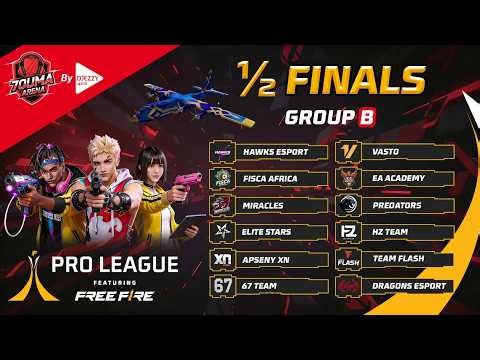 🔥 نصف نهائي FF Pro League | مباشر الآن 🔥