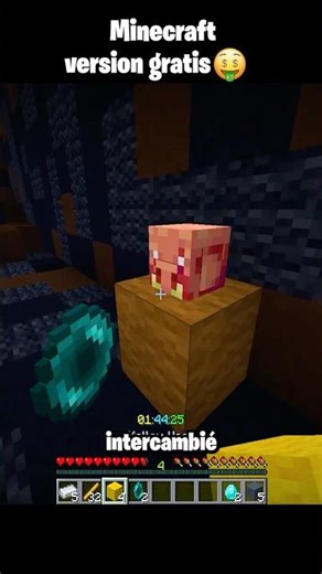 DESCARGUÉ UNA VERSION GRATIS DE MINECRAFT... ☠️ #minecraft #shorts #tiktok