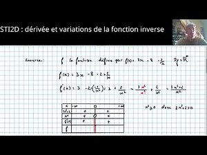 Terminal STI2D : fonction inverse et dérivée