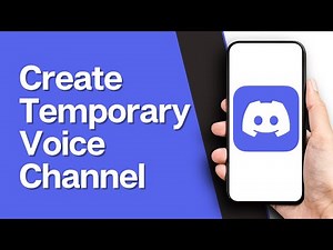 How to Create a Temporary Voice Channel on Discord | Voice Channel Discord (2024)