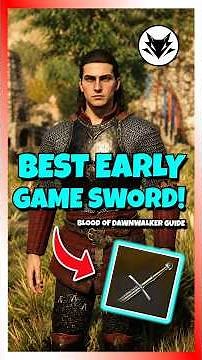 This is the BEST EARLY GAME SWORD in The Blood of Dawnwalker!