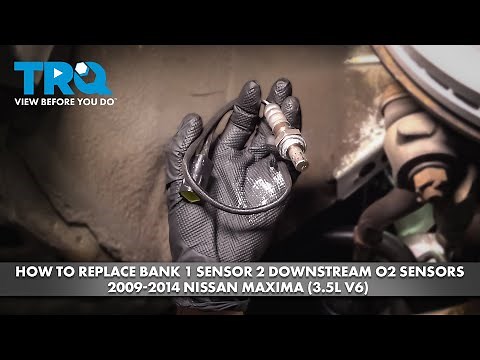 How to Replace Bank 1 Sensor 2 Downstream O2 Sensor 2009-2014 Nissan Maxima (3.5L V6)