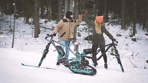 You Can Transform Your Bike Into a Winter-Ready Machine With the S-Trax Conversion Kit