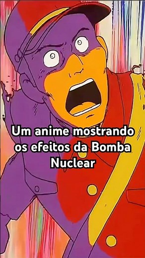 An anime showing the effects of the Nuclear Bomb 🔥 -KartonPodcast #anime #nuclearbomb